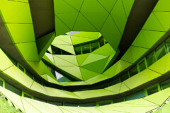 <b>VERT</b> | Trou "vert" (Immeuble EuroNews, LYON Confluence)